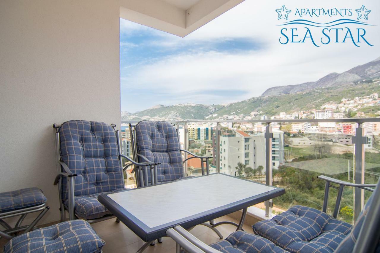 Sea Star Apartment Dobra Voda Εξωτερικό φωτογραφία